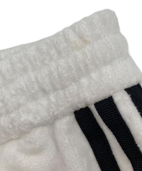 adidas（アディダス）adidas (アディダス) PALACE (パレス) Towel Shorts ホワイト サイズ:Mの古着・服飾アイテム