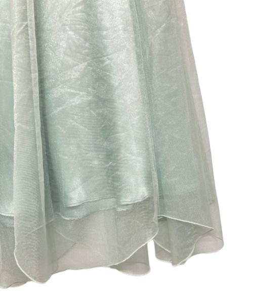 The Virgnia（ザ ヴァージニア）The Virgnia (ザ ヴァージニア) ラメシアーチュールスカート グリーン サイズ:900の古着・服飾アイテム