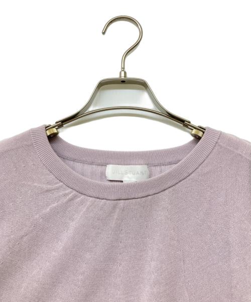 JILL STUART（ジルスチュアート）JILL STUART (ジルスチュアート) シアーケープニット ラベンダー サイズ:FRの古着・服飾アイテム