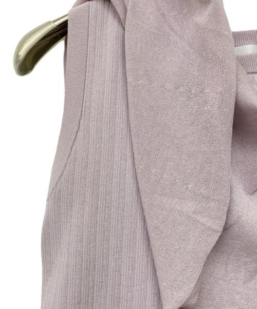 JILL STUART（ジルスチュアート）JILL STUART (ジルスチュアート) シアーケープニット ラベンダー サイズ:FRの古着・服飾アイテム
