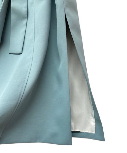 The Virgnia（ザ ヴァージニア）The Virgnia (ザ ヴァージニア) スプリングカラーガウンコート ブルー サイズ:38の古着・服飾アイテム