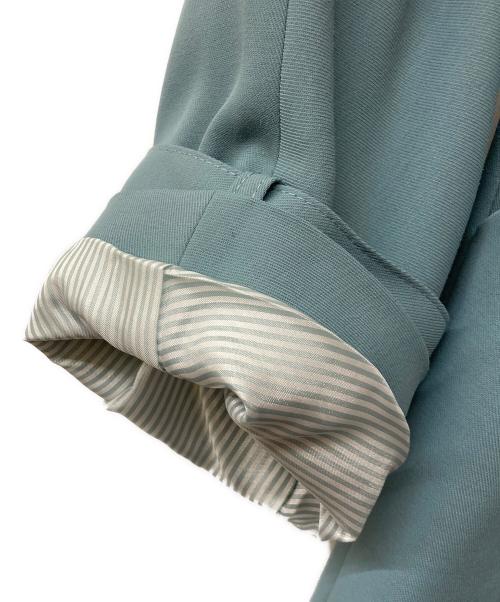 The Virgnia（ザ ヴァージニア）The Virgnia (ザ ヴァージニア) スプリングカラーガウンコート ブルー サイズ:38の古着・服飾アイテム