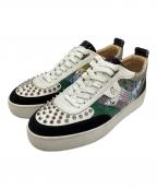 Christian Louboutinクリスチャン・ルブタン）の古着「HAPPYRUI SPIKES」｜ホワイト