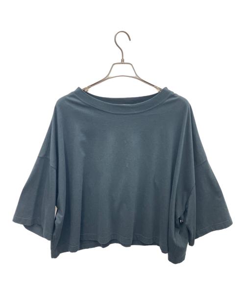 INSCRIRE（アンスクリア）INSCRIRE (アンスクリア) Belted Wide Tee ブラック サイズ:SIZE 38の古着・服飾アイテム