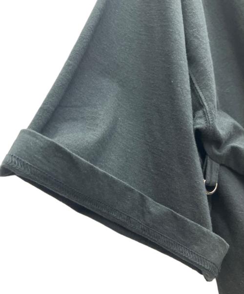 INSCRIRE（アンスクリア）INSCRIRE (アンスクリア) Belted Wide Tee ブラック サイズ:SIZE 38の古着・服飾アイテム