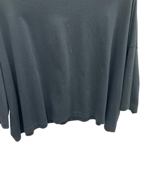 INSCRIRE（アンスクリア）INSCRIRE (アンスクリア) Belted Wide Tee ブラック サイズ:SIZE 38の古着・服飾アイテム