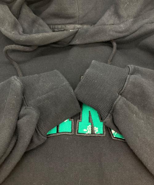 X-LARGE（エクストララージ）X-LARGE (エクストララージ) BANDANA LOGO HOODED SWEAT ブラック サイズ:Mの古着・服飾アイテム