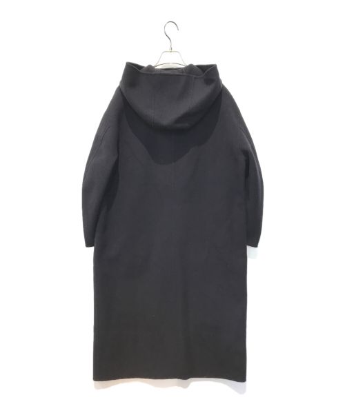ebure（エブール）EBURE (エブール) リュクスメルトンフーデットコート　3610200125 ネイビー サイズ:36の古着・服飾アイテム