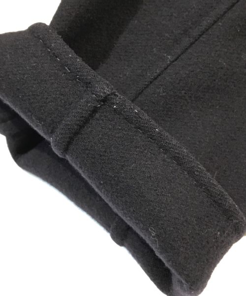 ebure（エブール）EBURE (エブール) リュクスメルトンフーデットコート　3610200125 ネイビー サイズ:36の古着・服飾アイテム