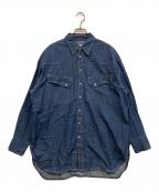 SLOBE IENAスローブ イエナ）の古着「ウエスタンシャツ」｜インディゴ
