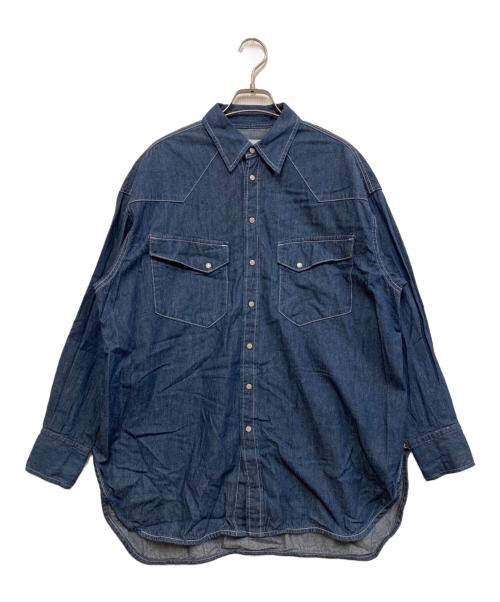 SLOBE IENA（スローブ イエナ）SLOBE IENA (スローブ イエナ) ウエスタンシャツ インディゴ サイズ:FREEの古着・服飾アイテム