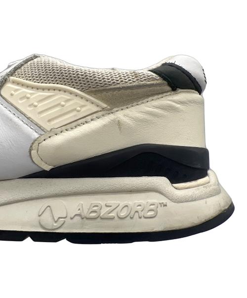 NEW BALANCE（ニューバランス）NEW BALANCE (ニューバランス) ローカットスニーカー アイボリー サイズ:US:10　UK:09 1/2　EU:44　CM:28の古着・服飾アイテム