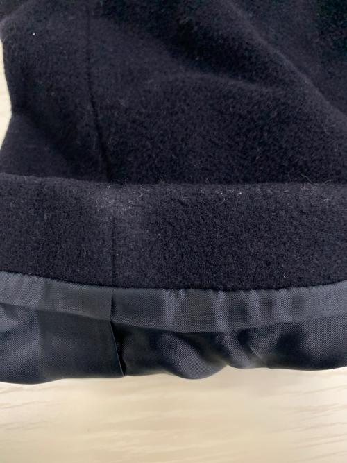 SHIPS any（シップスエニィ）SHIPS any (シップスエニィ) PONTETORTO スタンド＆ダブル カラーコート ネイビー サイズ:38の古着・服飾アイテム