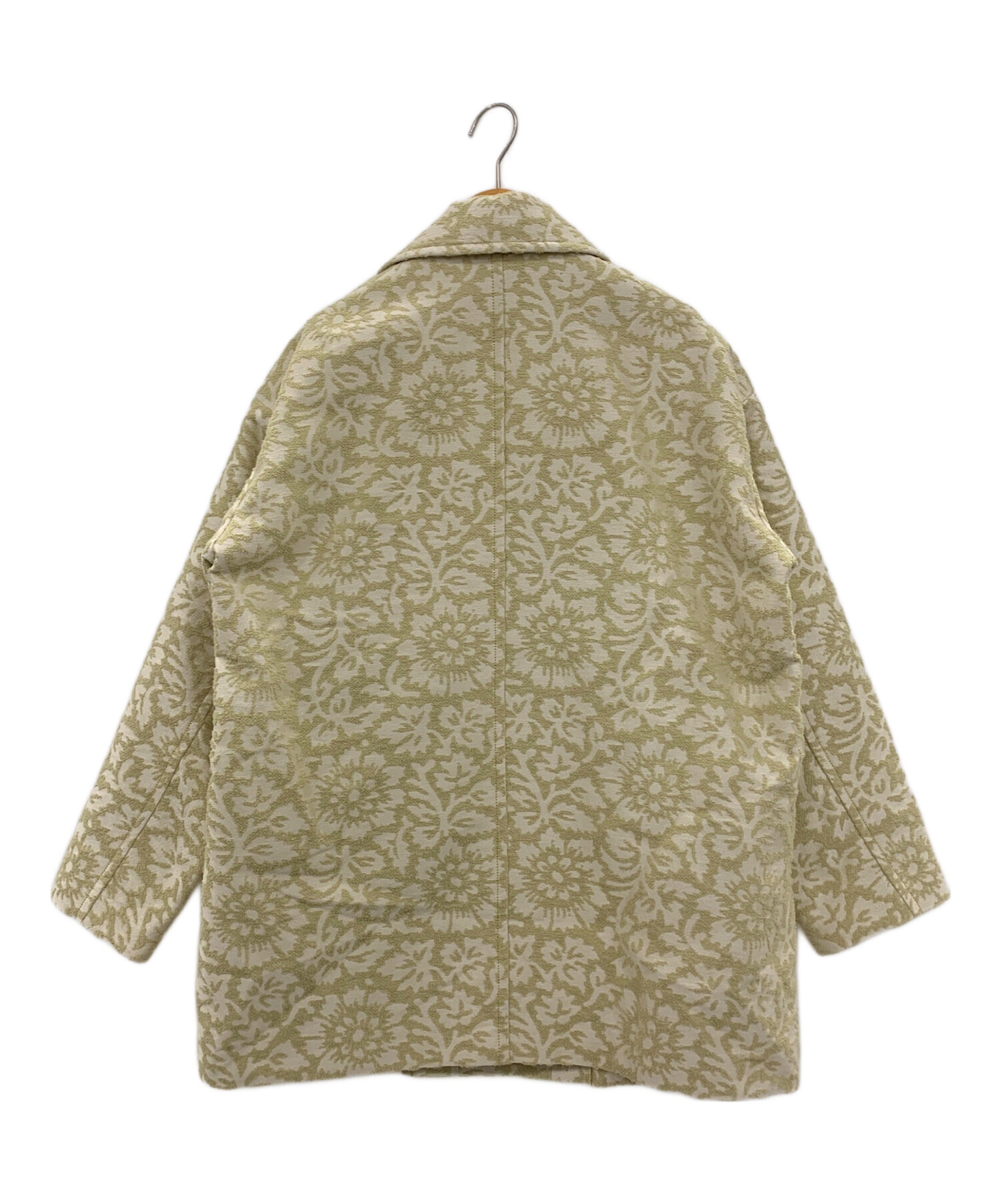 新品　TOMORROWLAND SOULEIADO モールジャガードPコート SOULEIADO (ソレイアード) モールジャガードPコート ライト