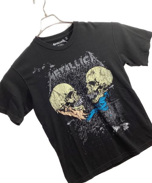 METALLICA（メタリカ）METALLICA (メタリカ) バンドTシャツ ブラック サイズ:Mの古着・服飾アイテム