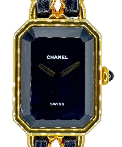 CHANEL（シャネル）CHANEL (シャネル) プルミエール エディション オリジナル M 黒文字盤 サイズ:Mの古着・服飾アイテム