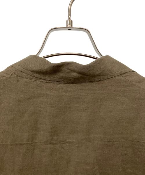 LARDINI（ラルディーニ）LARDINI (ラルディーニ) リネンジャケット オリーブ サイズ:Sの古着・服飾アイテム