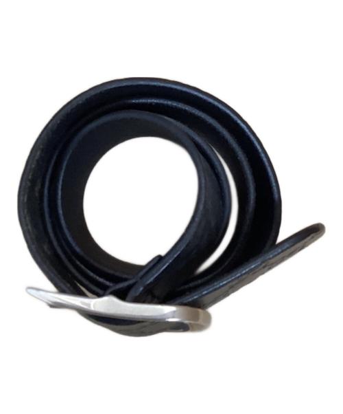 GUCCI（グッチ）GUCCI (グッチ) グッチシマ レザーベルト ブラックの古着・服飾アイテム