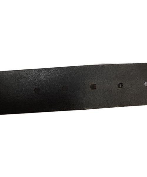 GUCCI（グッチ）GUCCI (グッチ) グッチシマ レザーベルト ブラックの古着・服飾アイテム