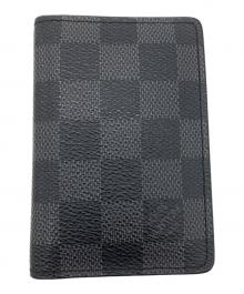 LOUIS VUITTON（ルイ ヴィトン）の古着「カードケース オーガナイザー・ドゥ・ポッシュ」｜ブラック