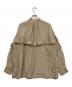Spick and Span (スピックアンドスパン) コットンシルクティアードフリルスリーブブラウス ベージュ サイズ:FREE：5000円