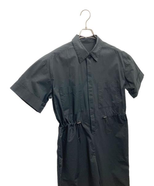 uncrave（アンクレイヴ）uncrave (アンクレイヴ) カラータイプライター オールインワン ブラック サイズ:SIZE0の古着・服飾アイテム