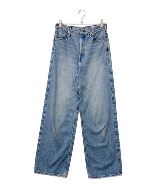 upper hights（アッパーハイツ）upper hights (アッパーハイツ) THE NIECE ハイライズデニムパンツ インディゴ サイズ:24の古着・服飾アイテム