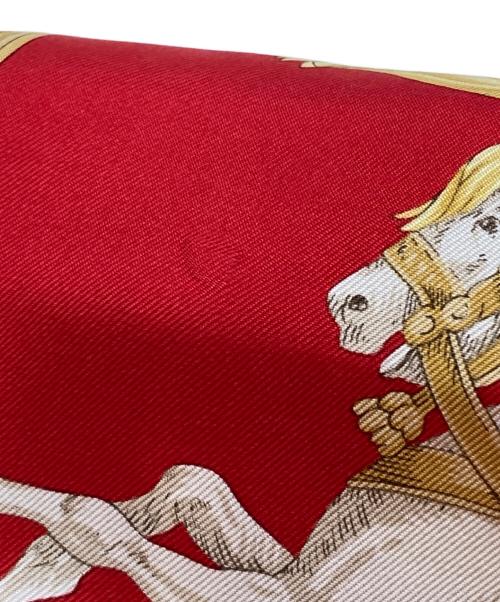 Burberry's（バーバリーズ）Burberry's (バーバリーズ) バーバリーチェックスカーフ レッドの古着・服飾アイテム