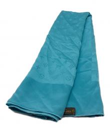 LOUIS VUITTON（ルイ ヴィトン）の古着「モノグラムスカーフ」｜ブルー