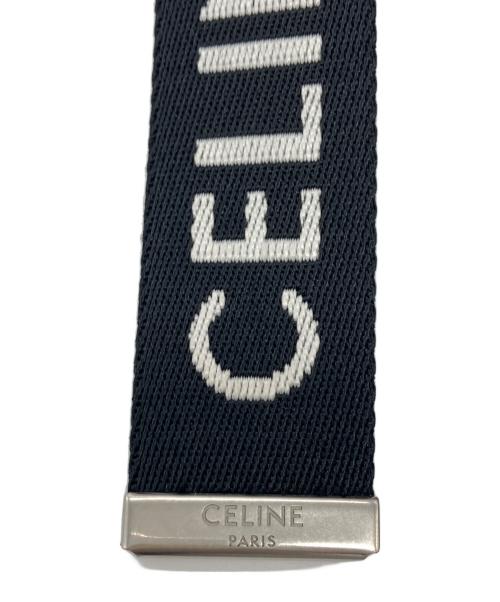 CELINE（セリーヌ）CELINE (セリーヌ) ミディアム ダブルリングベルト ブラックの古着・服飾アイテム