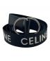 CELINE（セリーヌ）の古着「ミディアム ダブルリングベルト」｜ブラック