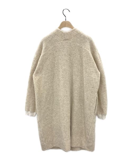 grin（グリン）grin (グリン) ボアコート ベージュ サイズ:サイズ2の古着・服飾アイテム