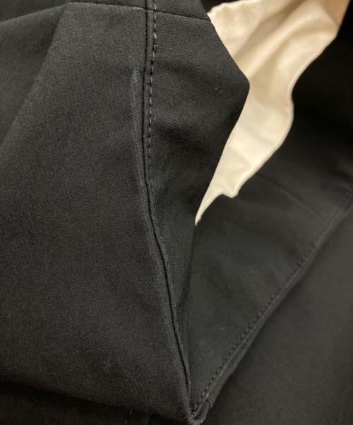 ENFOLD（エンフォルド）ENFOLD (エンフォルド) PEストレッチ BOXフーデットCOAT ブラック サイズ:36の古着・服飾アイテム