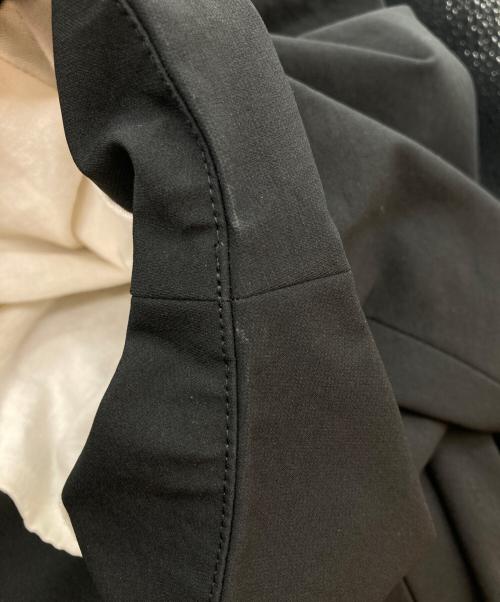 ENFOLD（エンフォルド）ENFOLD (エンフォルド) PEストレッチ BOXフーデットCOAT ブラック サイズ:36の古着・服飾アイテム