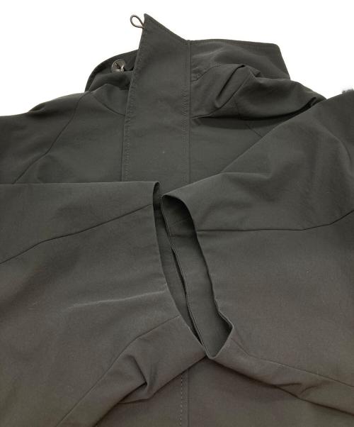 ENFOLD（エンフォルド）ENFOLD (エンフォルド) PEストレッチ BOXフーデットCOAT ブラック サイズ:36の古着・服飾アイテム