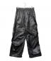 PHINGERIN（フィンガリン）の古着「WIDEST PANTS PE」｜ブラック