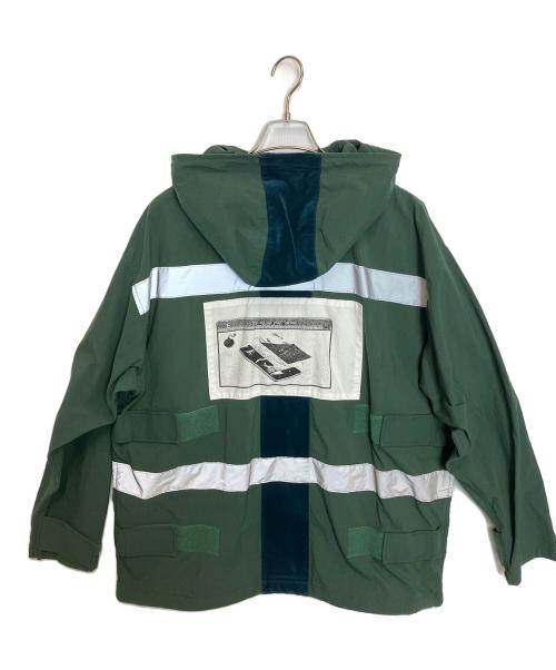 C.E（シーイー）C.E (シーイー) CARRIER PULLOVER JACKET グリーン サイズ:Lの古着・服飾アイテム