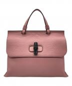 GUCCIグッチ）の古着「バンブーデイリーハンドバッグ」｜ピンク