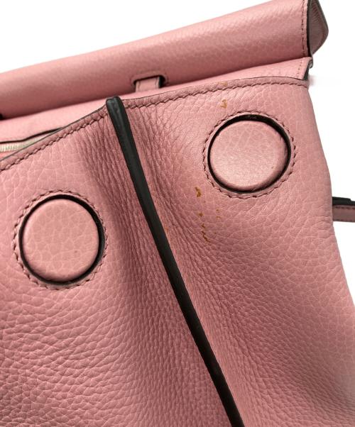 GUCCI（グッチ）GUCCI (グッチ) バンブーデイリーハンドバッグ ピンクの古着・服飾アイテム