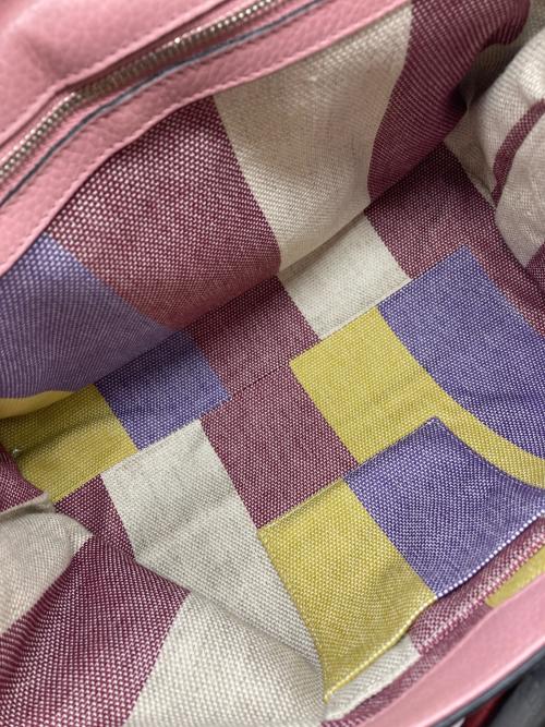 GUCCI（グッチ）GUCCI (グッチ) バンブーデイリーハンドバッグ ピンクの古着・服飾アイテム