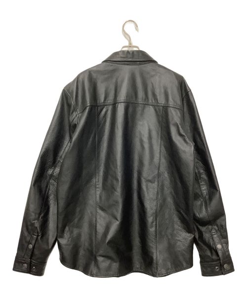 HARLEY-DAVIDSON（ハーレーダビッドソン）HARLEY-DAVIDSON (ハーレーダビッドソン) レザージャケット ブラック サイズ:Lの古着・服飾アイテム