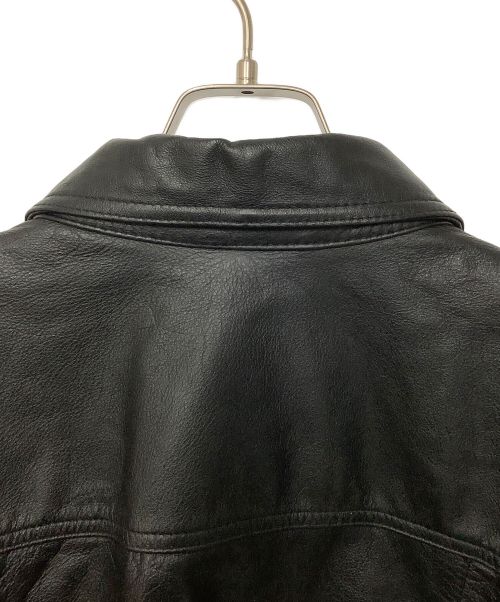 HARLEY-DAVIDSON（ハーレーダビッドソン）HARLEY-DAVIDSON (ハーレーダビッドソン) レザージャケット ブラック サイズ:Lの古着・服飾アイテム
