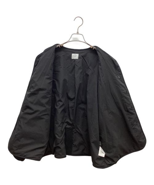 URBAN RESEARCH DOORS（アーバンリサーチドアーズ）URBAN RESEARCH DOORS (アーバンリサーチドアーズ) キルトノーカラージャケット ブラック サイズ:Mの古着・服飾アイテム