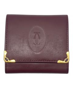 中古・古着通販】Cartier (カルティエ) カードケース ボルドー
