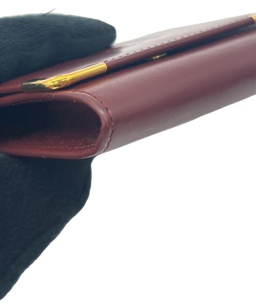 Cartier（カルティエ）Cartier (カルティエ) コインケース ボルドーの古着・服飾アイテム