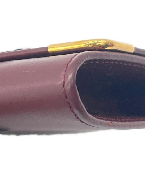 Cartier（カルティエ）Cartier (カルティエ) コインケース ボルドーの古着・服飾アイテム
