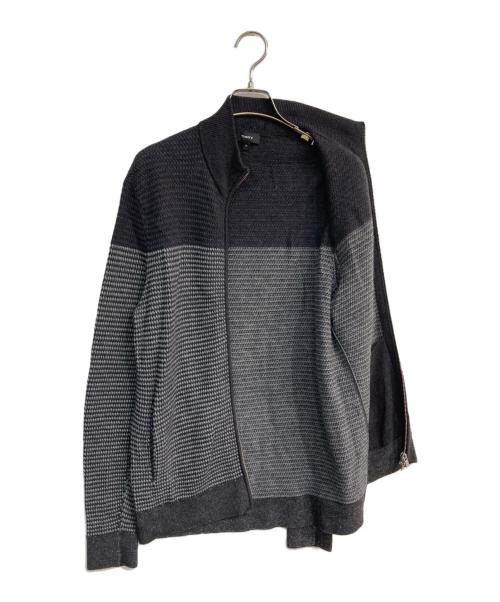 theory（セオリー）theory (セオリー) ドライバーズニット　6303005 グレー サイズ:Mの古着・服飾アイテム