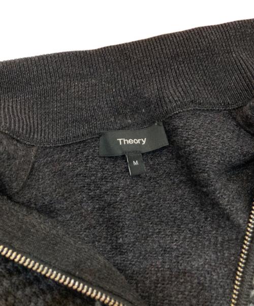 theory（セオリー）theory (セオリー) ドライバーズニット　6303005 グレー サイズ:Mの古着・服飾アイテム