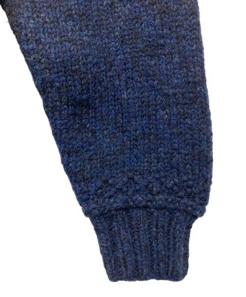 POLO RALPH LAUREN（ポロ・ラルフローレン）POLO RALPH LAUREN (ポロ・ラルフローレン) HAND KNIT ネイビー サイズ:LLの古着・服飾アイテム