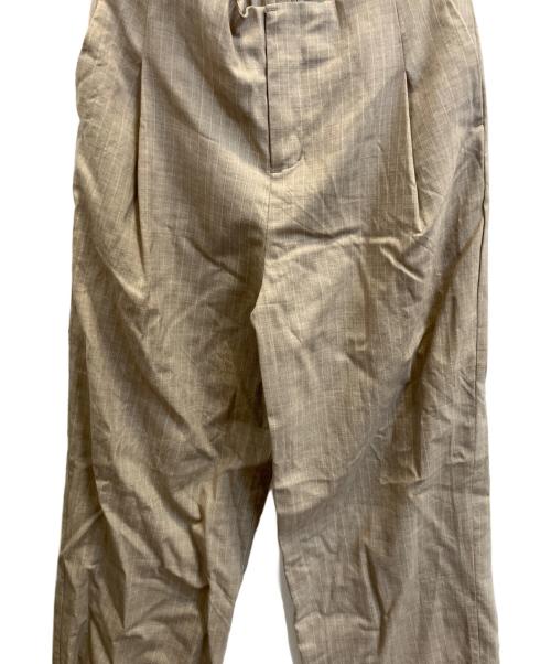 RIM.ARK（リムアーク）RIM.ARK (リムアーク) Front separation straight PT ベージュ サイズ:38の古着・服飾アイテム